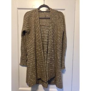 Thicker beige cardigan